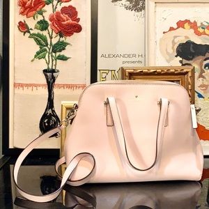 Pink Kate Spade Leather Handbag